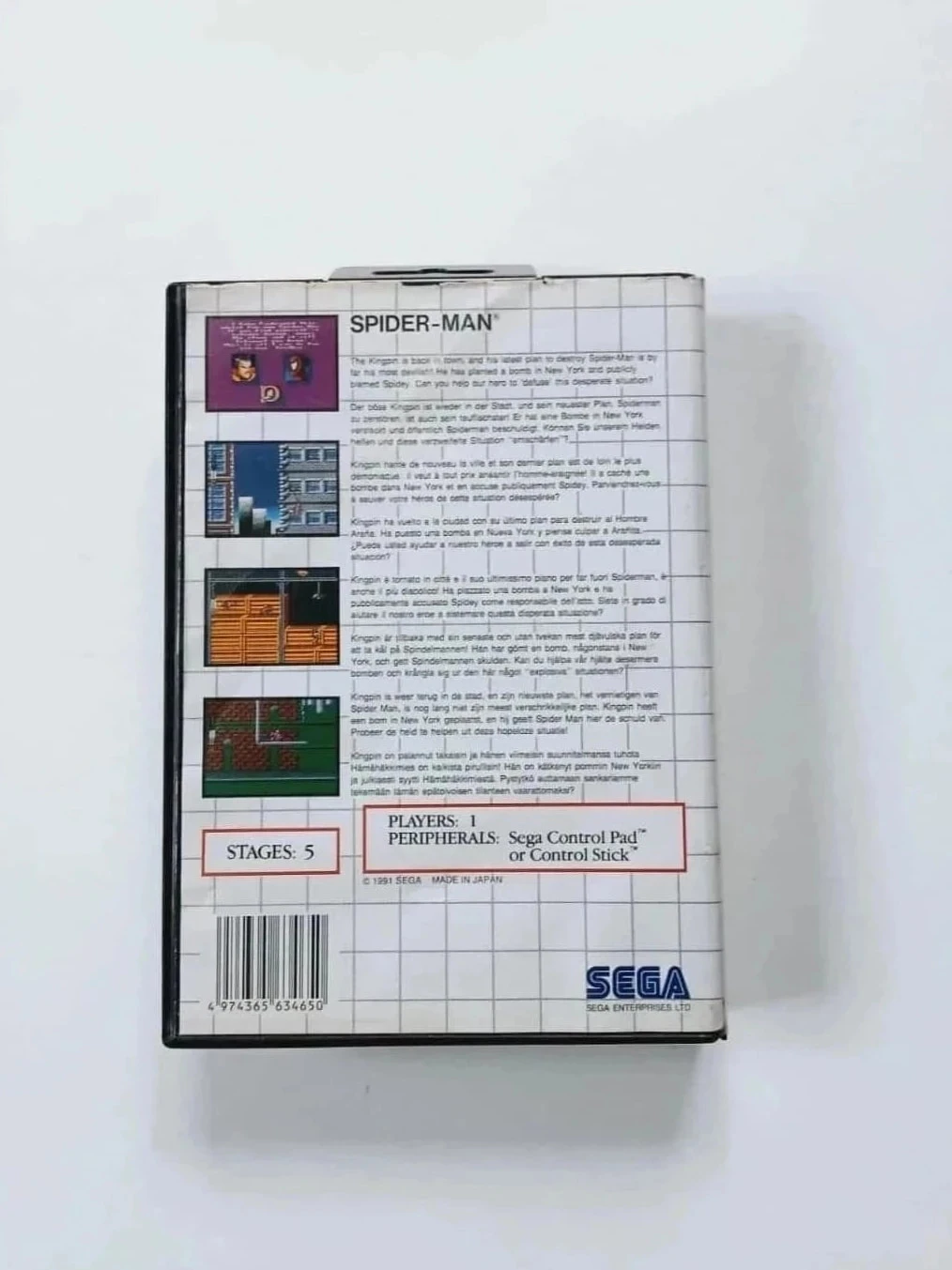 Spider Man Master System – photo 2
